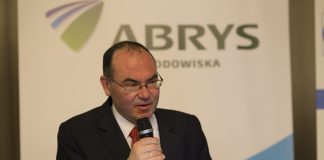 Marek Haliniak, Główny Inspektor Ochrony Środowiska (GIOŚ) podczas konferencji Abrys